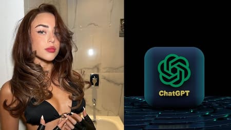 Acusan a Nicki Nicole de usar ChatGPT. Foto redes sociales.