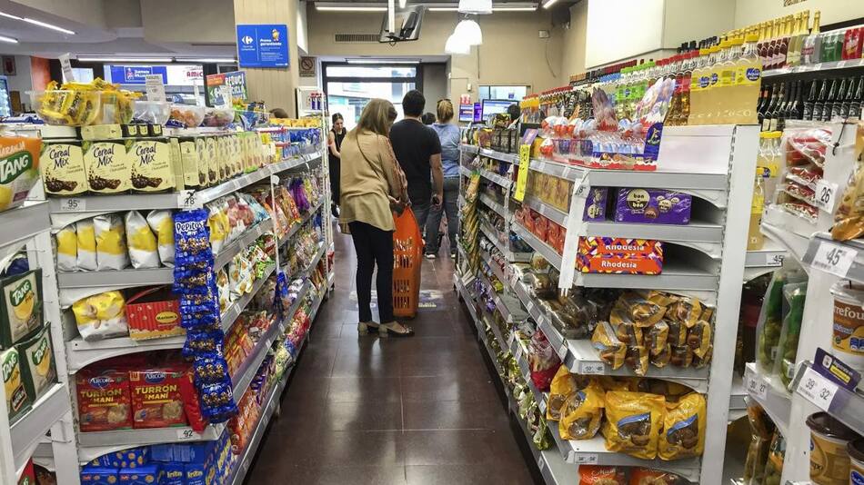 Supermercado, canasta básica de alimentos, consumo, inflación, Foto NA