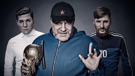 La Copa No Se Mancha, Martín Bossi, Messi, Maradona, Ronaldo, Mundial Rusia 2018