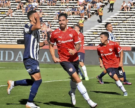 Liga Profesional, Talleres vs. Independiente. Foto: NA.