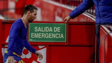 Salida de Messi del Barcelona, AGENCIA NA