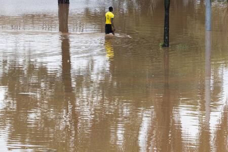 Inundaciones en Porto Alegre. Foto: EFE