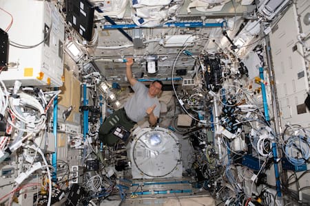 Piloto, médico y astronauta, Frank Rubio. Foto: EFE