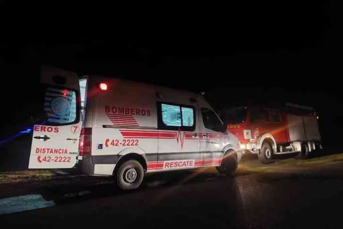Tragedia en ruta 192: murieron siete personas tras estrellarse de frente contra un camión