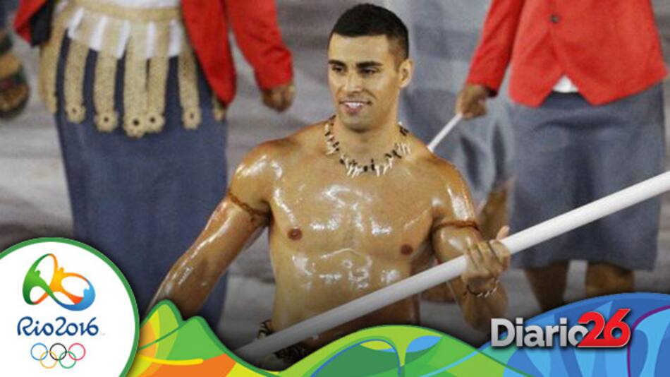 Río 2016 - Abanderado de Tonga