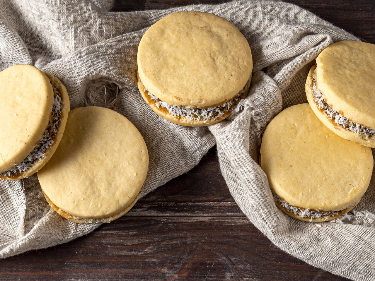 Alfajores de maicena. Foto: Freepik