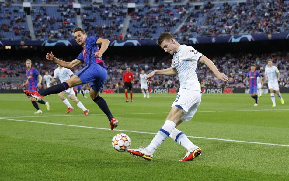 Barcelona vs. Dinamo Kiev por la Champions League, REUTERS