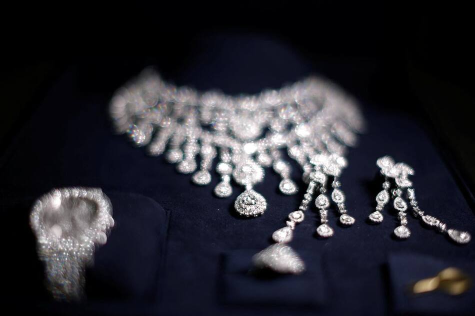 Joyas entregadas por Arabia Saudí a Brasil. Foto: Reuters.