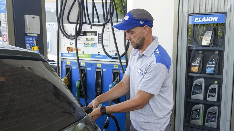 YPF, estación de servicio, combustibles, NA
