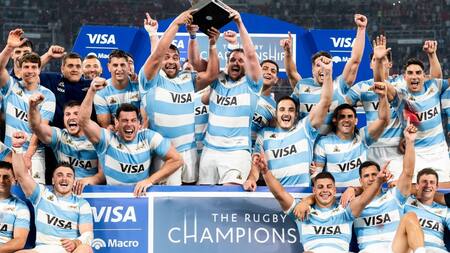 Los Pumas; Rugby Championship. Foto: X @lospumas.