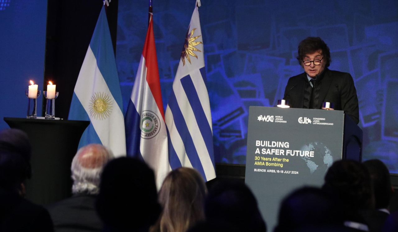 Discurso del Presidente Javier Milei en el Congreso Mundial Judío en Buenos Aires.