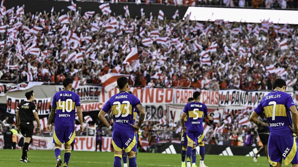 Plantel de Boca. Foto: NA / Juan Foglia