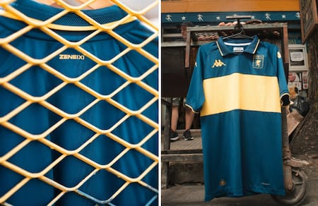 La nueva camiseta de Genoa (Italia). Foto: X @GenoaCFC