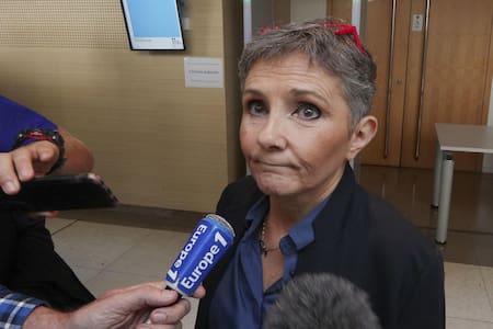 Béatrice Zavarro, abogada de Dominique Pélicot, el hombre acusado de drogar a su mujer para que sea violada. Foto: EFE.