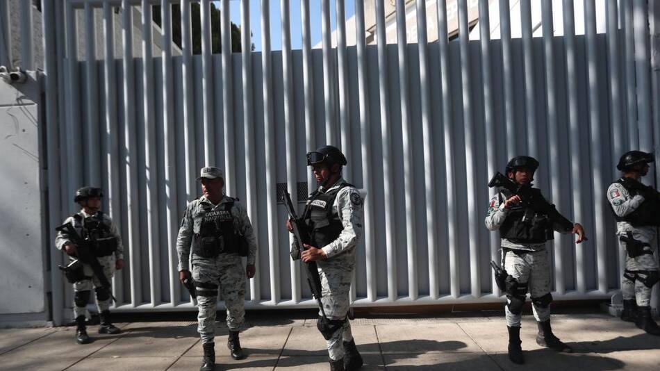 Detención de Ovidio Guzmán. Foto: EFE