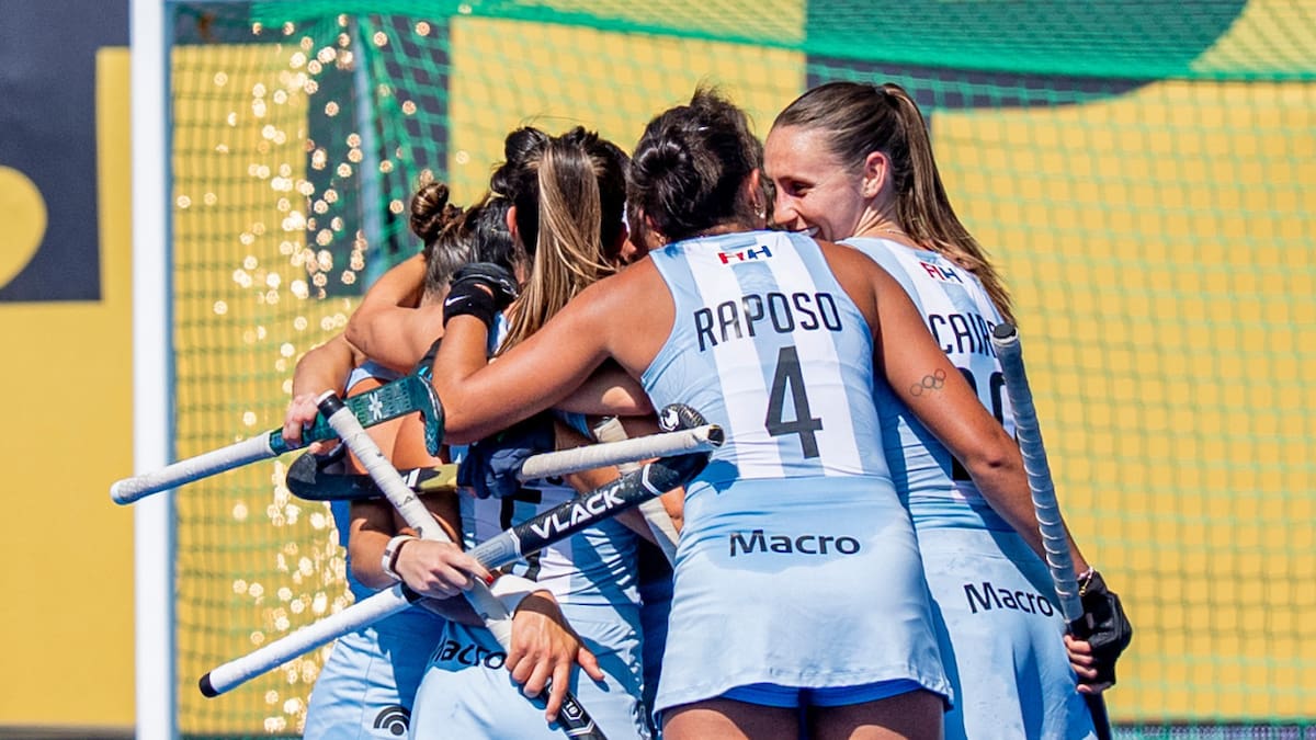 Triunfo de Las Leonas en la PRO League. Foto: @FIH_Hockey