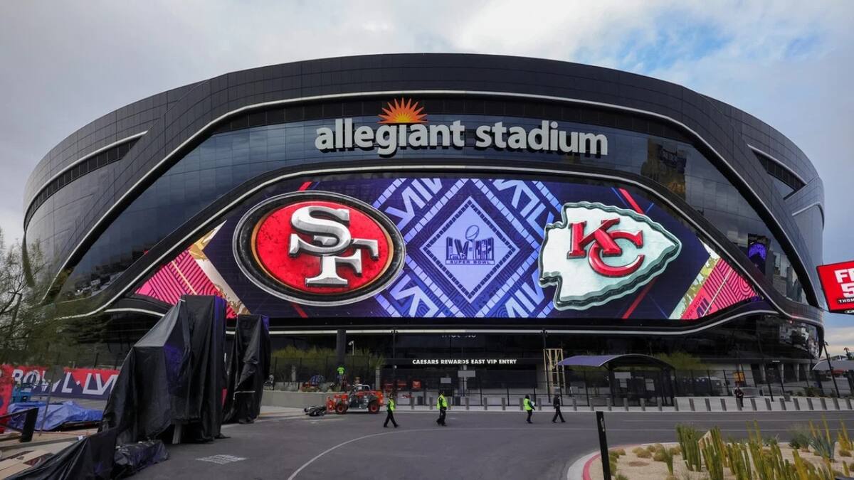 Allegiant Stadium. NA