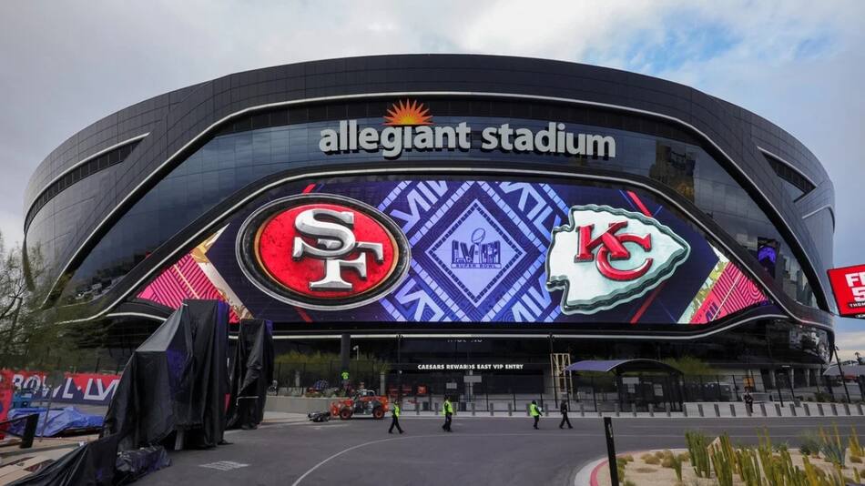 Allegiant Stadium. NA