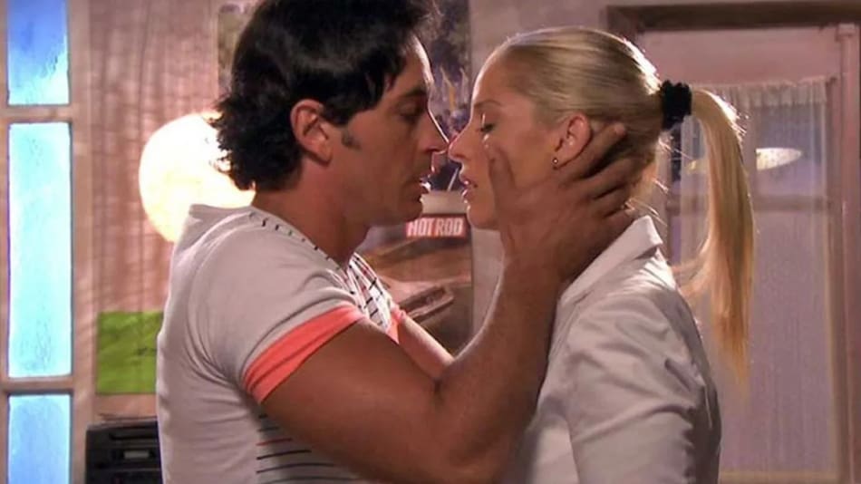 Sebastián Estevanez y Carina Zampini en Dulce Amor