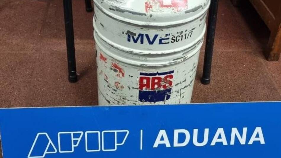 Operativo de para evitar contrabando de semen de toro. Foto: prensa AFIP