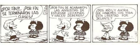Mafalda en las historietas