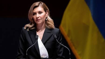 Olena Zelenska, la esposa del presidente de Ucrania, aseguró que su país se hallará en "peligro mortal" si cesa la ayuda