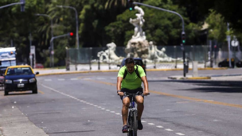 Clima soleado, Buenos Aires. Foto: NA