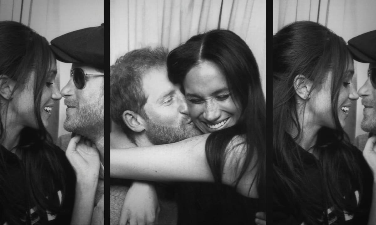 Harry y Meghan. Foto: Netflix.