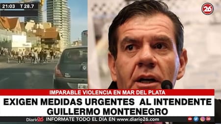 Violencia en Mar del Plata, CANAL 26