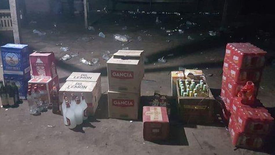 Fiesta clandestina en La Plata
