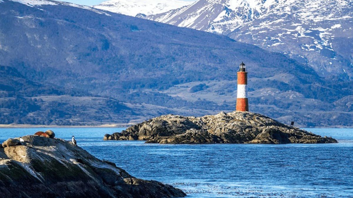 Ushuaia, la ciudad más austral de la Argentina. Foto X.