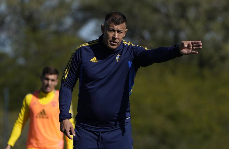 Jorge Almirón, técnico de Boca. Foto: Twitter Boca