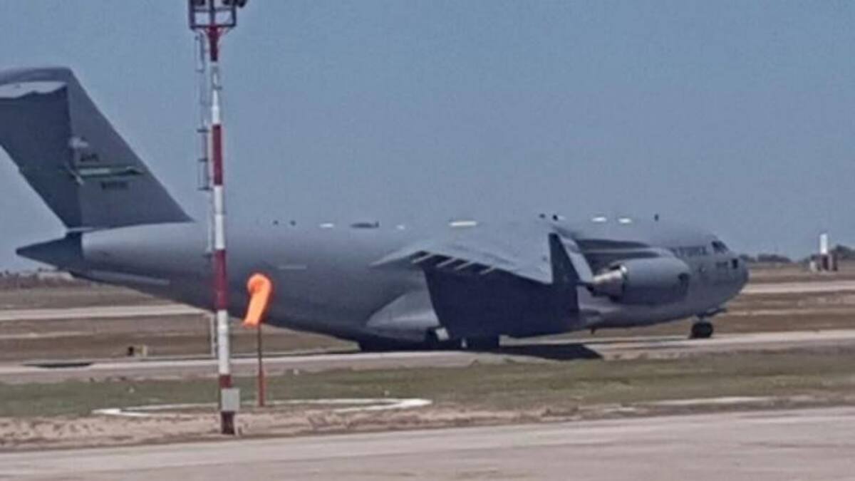 Aeronaves de Estados Unidos en Argentina por cumbre del G20