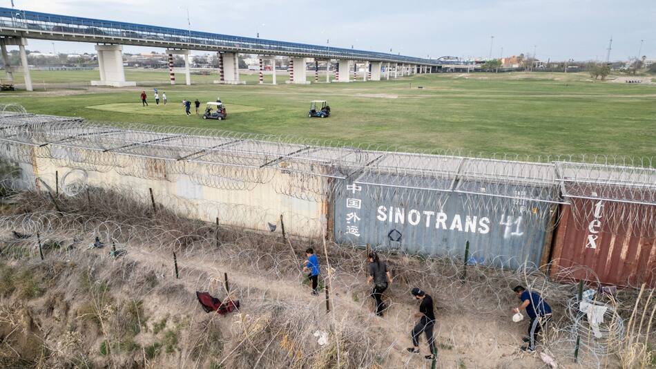 Frontera México-Estados Unidos. Foto: Reuters.