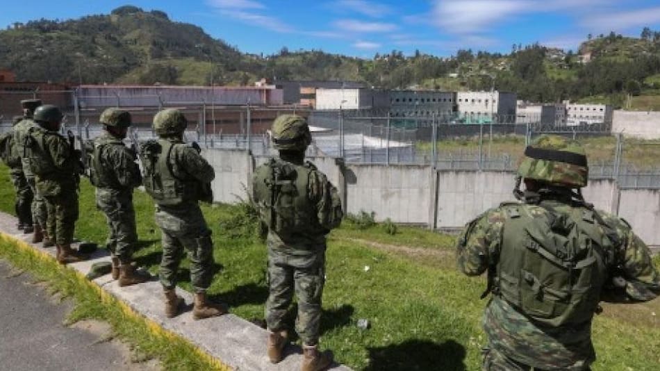 Trágico motín en Ecuador. Foto: NA.