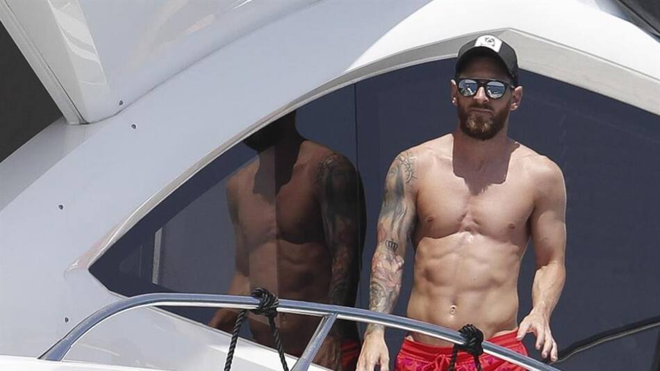 Vacaciones de Messi en Ibiza