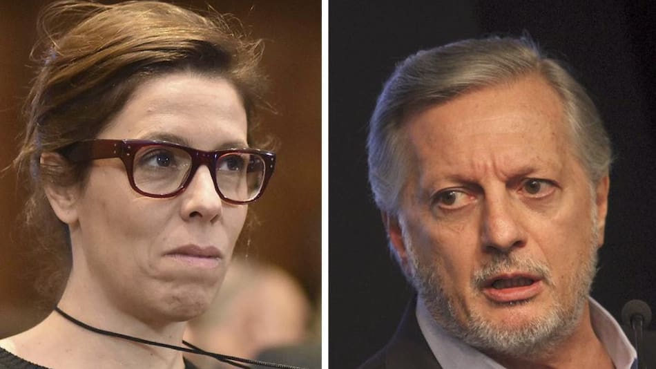 Laura Alonso y Juan José Aranguren