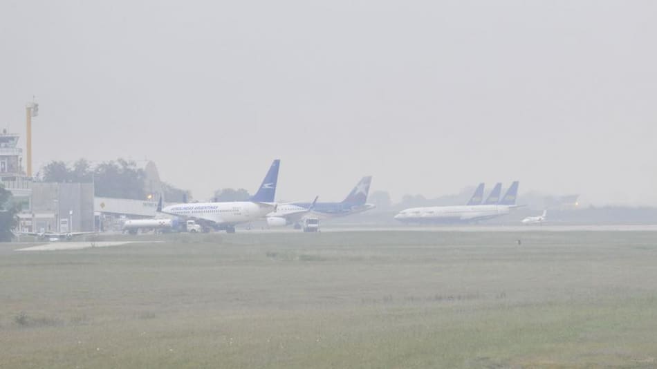 Aeropuerto de Ezeiza - Niebla