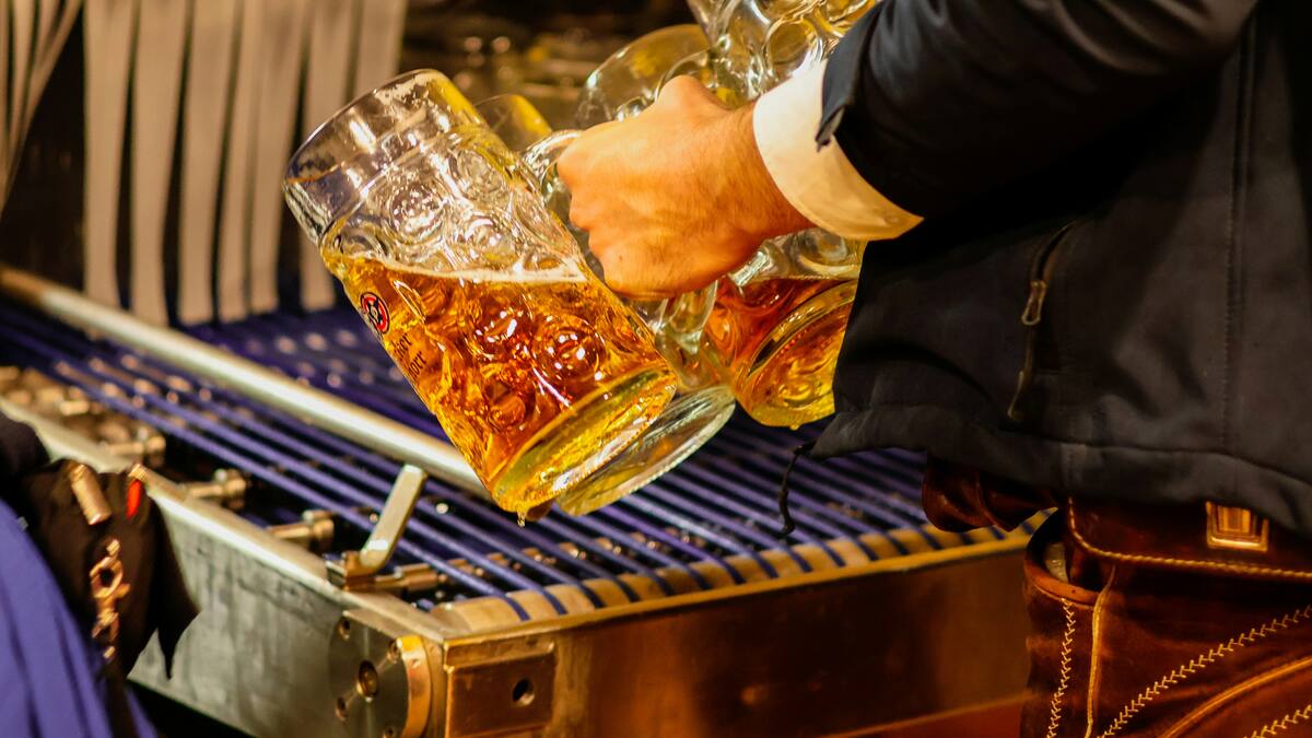 Cerveza.