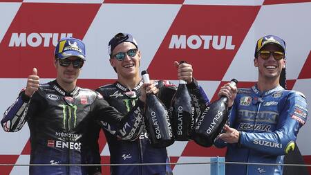 MotoGP, podio en Assen, Reuters