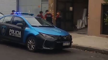 Incendio en Boedo. Foto: captura video X/CardosoClaudio9