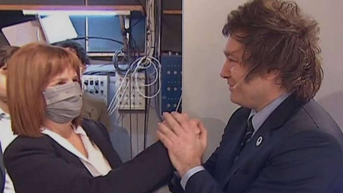 Patricia Bullrich y Javier Milei, NA
