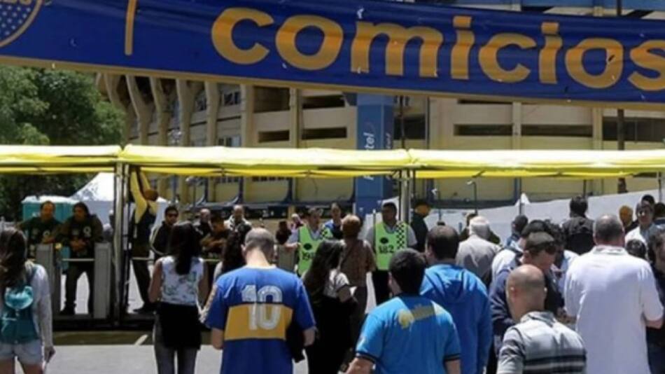 Elecciones en Boca. Foto: NA