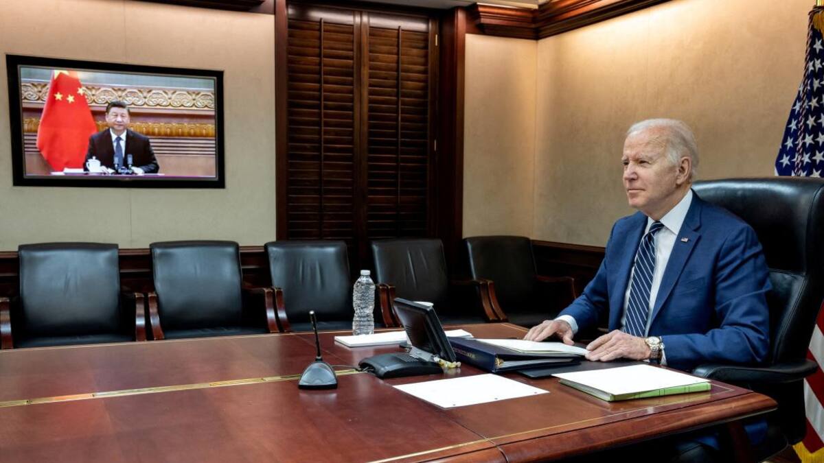 Joe Biden y Xi Jinping. Foto: REUTERS