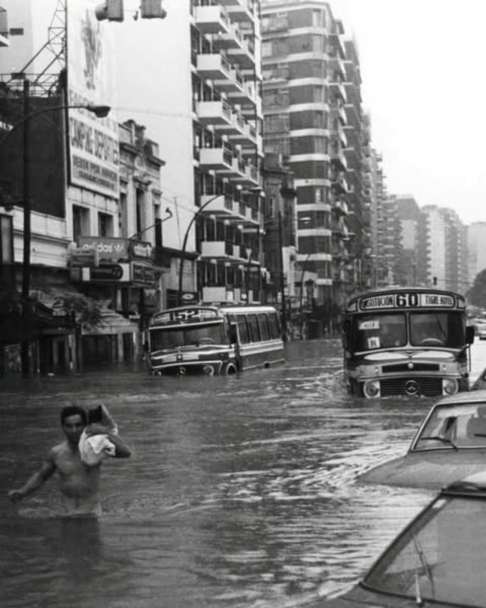Esquina de Santa Fe y Humboldt. Foto: Instagram @fotos.antiguas.ba