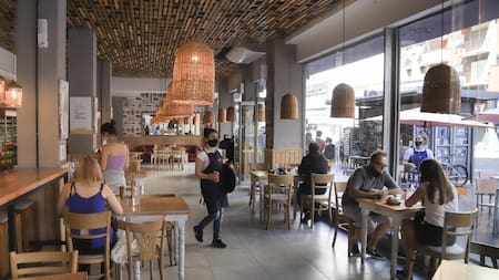 Bares y restaurantes de Capital Federal, foto NA