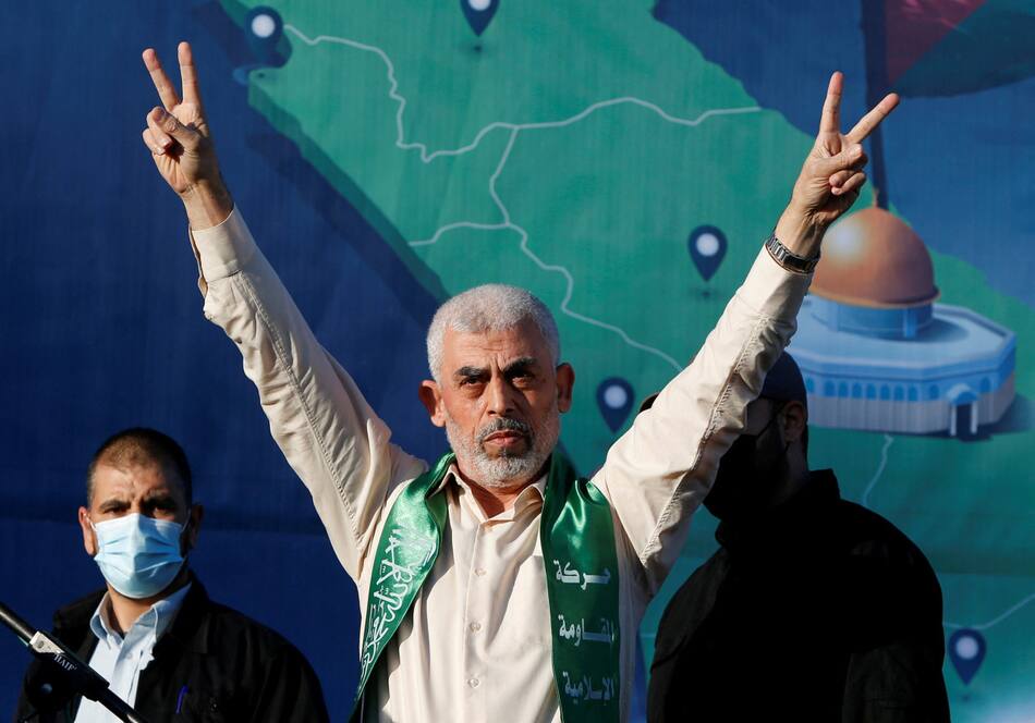 Yahya Sinwar, el nuevo jefe del buró político de Hamás. Foto: Reuters.