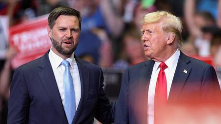 J.D. Vance es el candidato a vicepresidente de Donald Trump. Foto: Reuters.