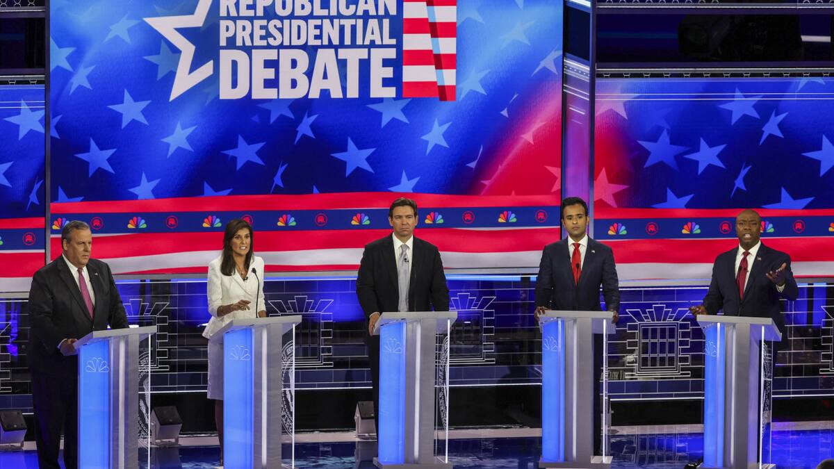 Debate del Partido Republicano. Foto: Reuters.