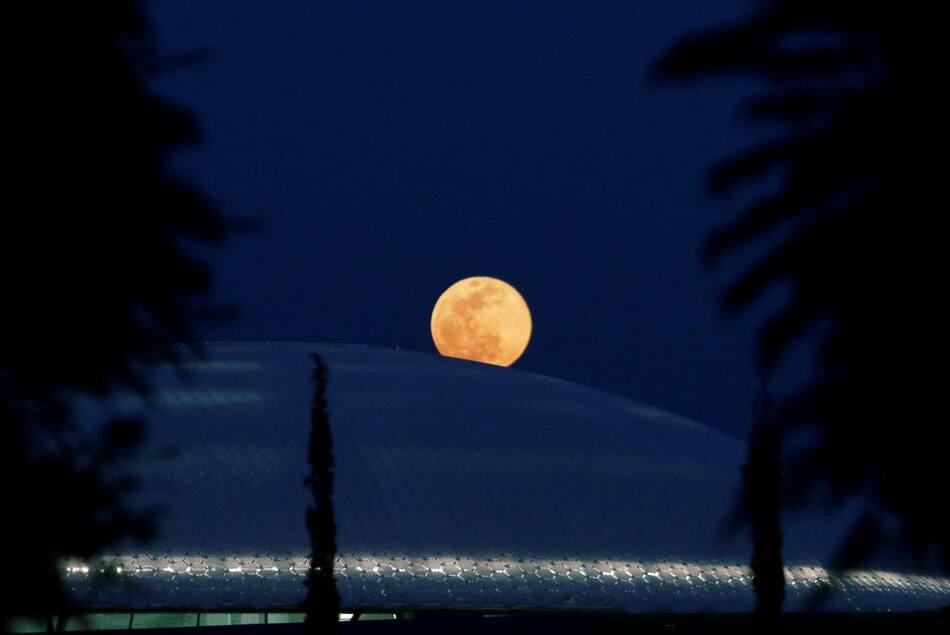 Superluna de nieve, Nicosia, Chipre, 19 de febrero de 2019, Reuters